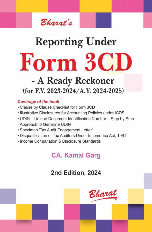 Reporting under FORM 3CD – A READY RECKONER